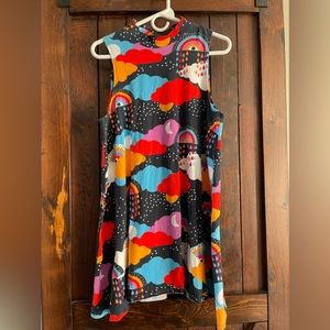 Nooworks Univers by Rainbow Kimono dress size M